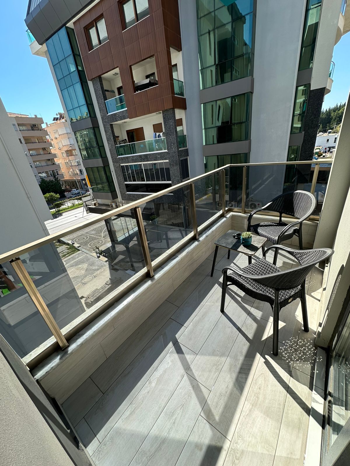 Wohnung 90qm in Alanya, 2 Schlafzimmer, 1 Badezimmer, 500 Meter vom Kleopatra-Strand entfernt