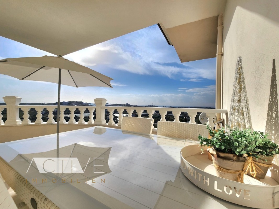 Penthaus 160qm mit Meerblick in Alanya, 3 Schlafzimmer, 3 Bäder, Pool, gepflegte Anlage