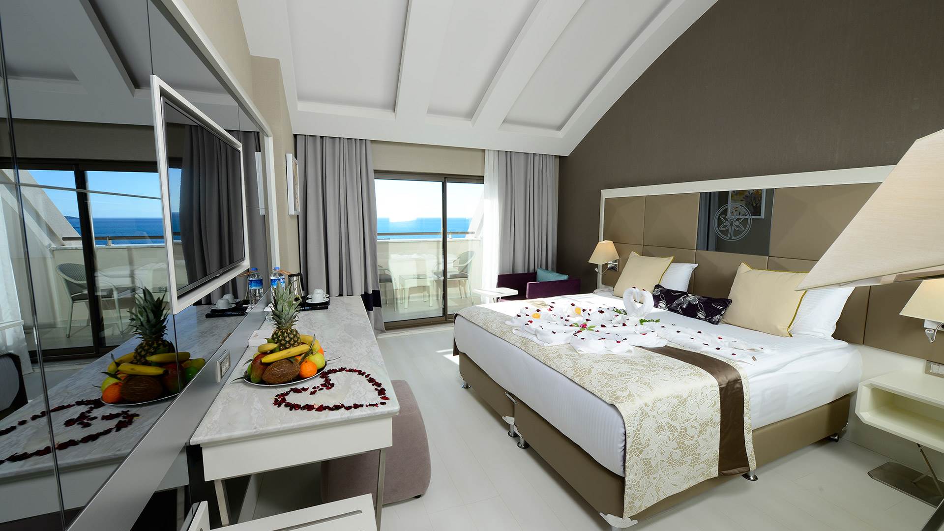 Standard Zimmer im Wome Deluxe Resort Alanya | Meerblick | bis 2 Personen