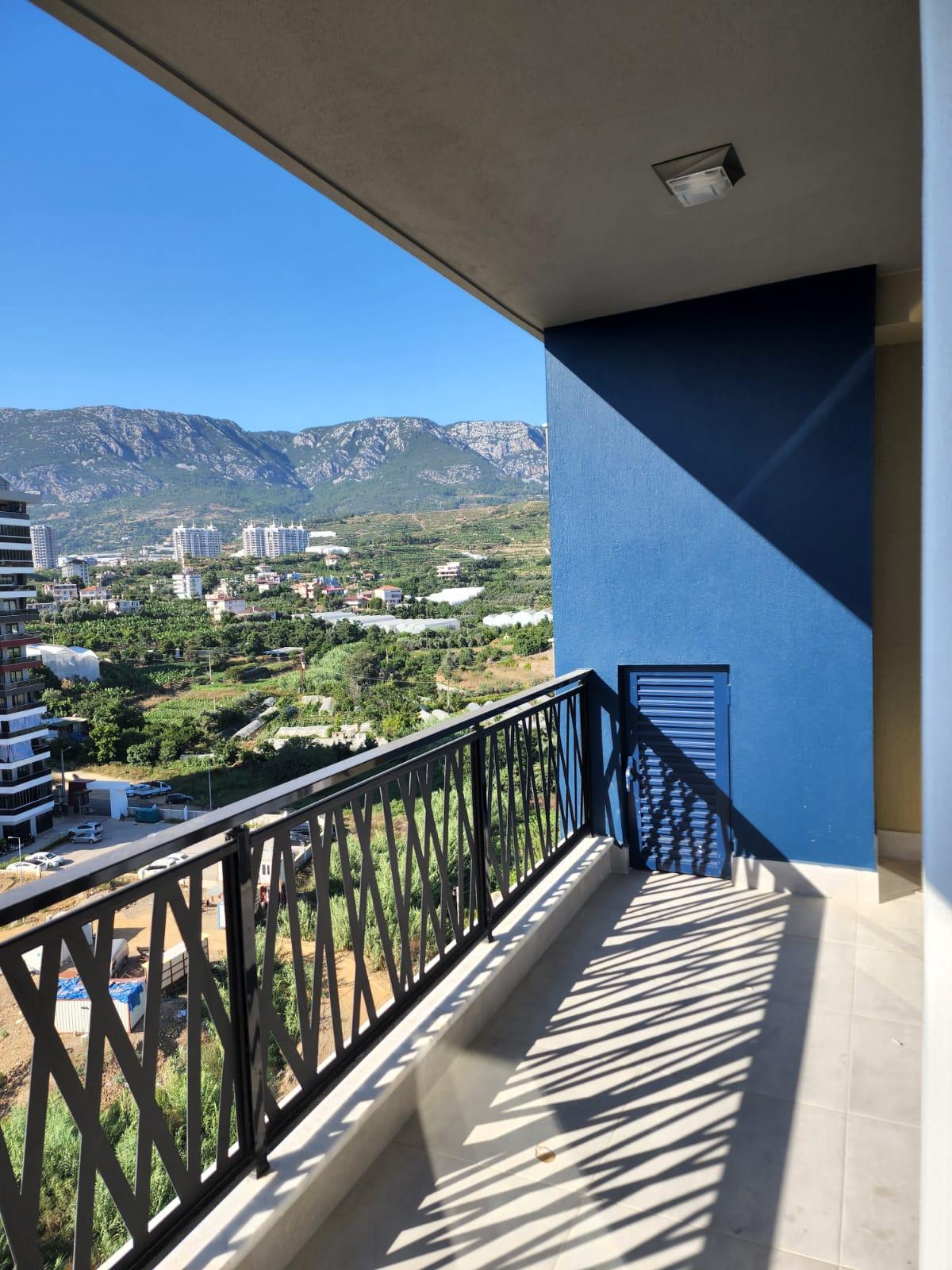 Apartment 56qm in Alanya, Bergblick, 1 Schlafzimmer, 1 Bad, gepflegte Anlage, 600 Meter zum Meer