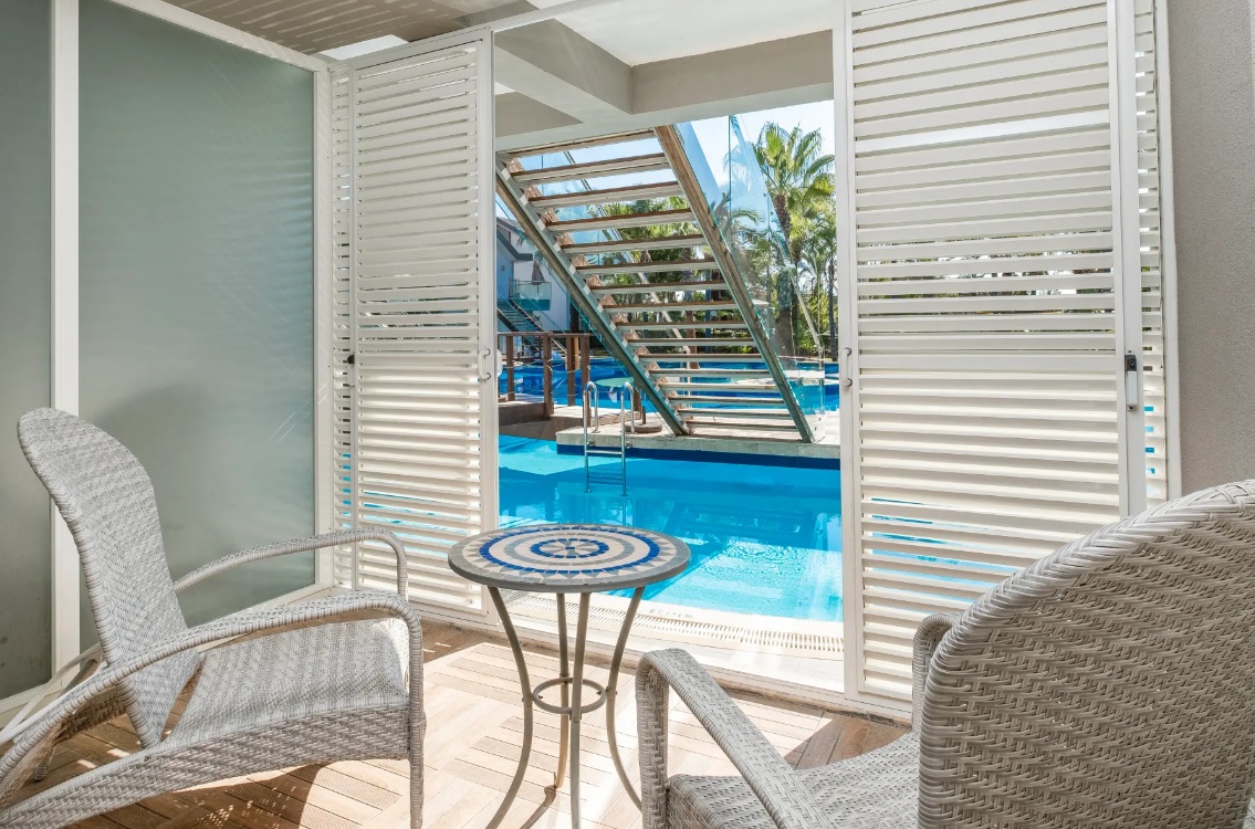 Kleine Villa - Swim Up - im Long Beach Resort Alanya | bis 3 Personen