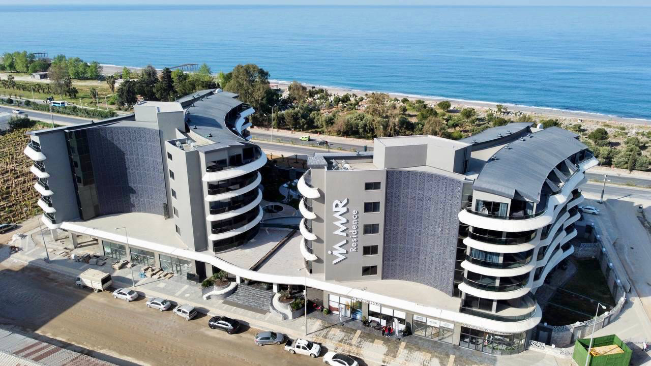 Apartment N°228 in Alanya mit Meerblick, 1 Schlafzimmer, 1 Bad, direkt am Strand