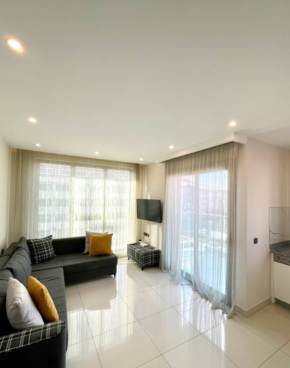 Apartment in Alanya, 1 Schlafzimmer, 1 Bad, 50 Meter zum Strand