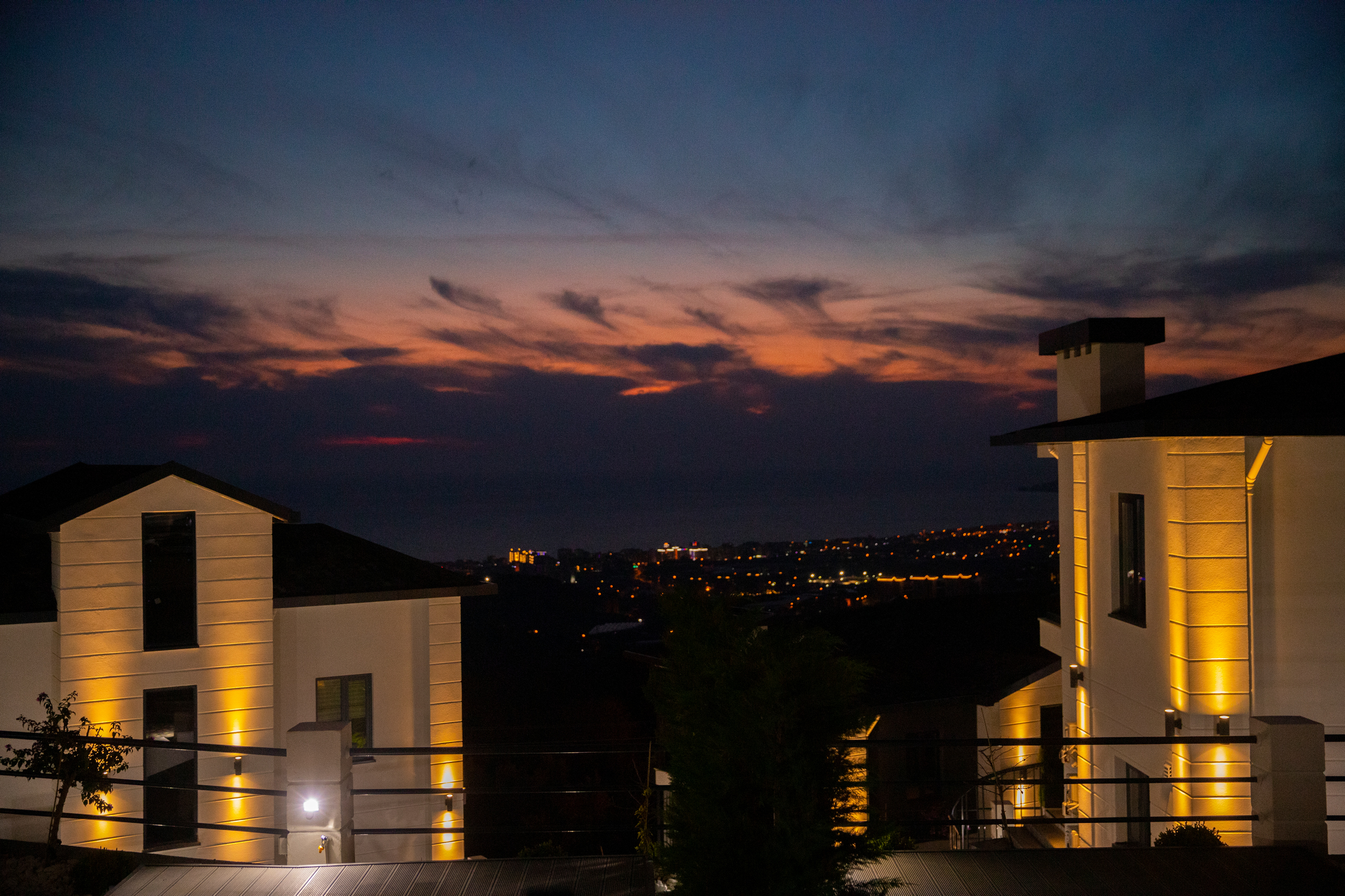 Villa N°02 über den Dächern von Alanya, Meerblick, 3 Etagen, 3 Schlafzimmer, 2 Bäder 