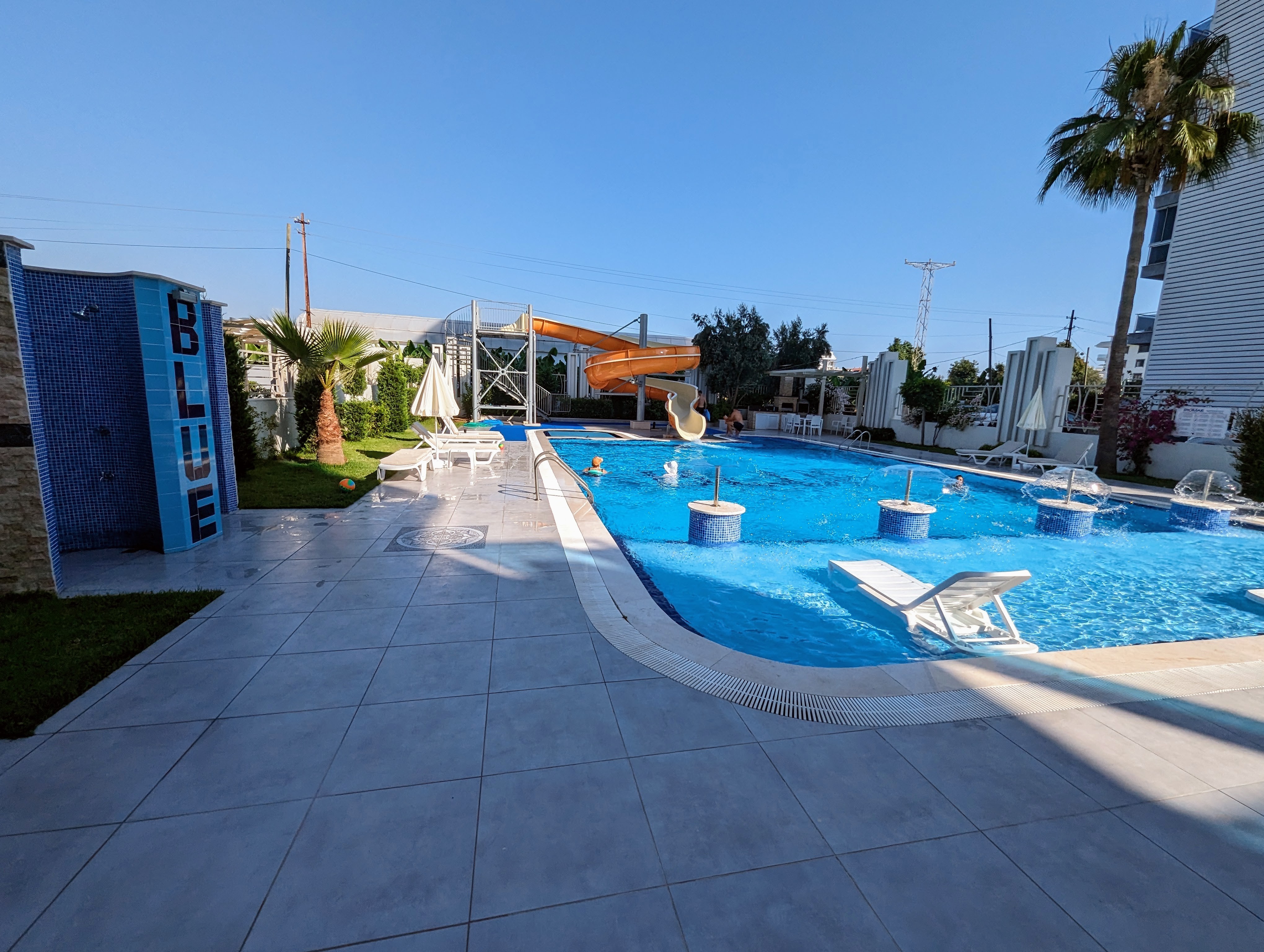 Wohnung 50qm in Alanya, 1 Schlafzimmer, 1 Bad, Pool, 300 Meter zum Meer