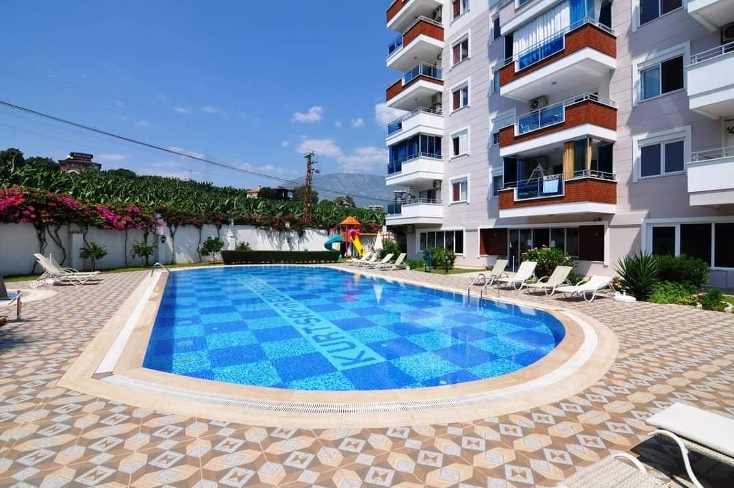 Wohnung 100qm in Alanya, Balkon, 2 Schlafzimmer, 1 Bad
