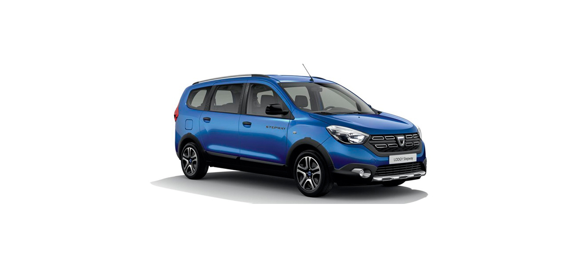 Dacia Lodgy 4-türig, manuelle Schaltung, 7 Personen, Klimaanlage, Diesel, Vollkasko