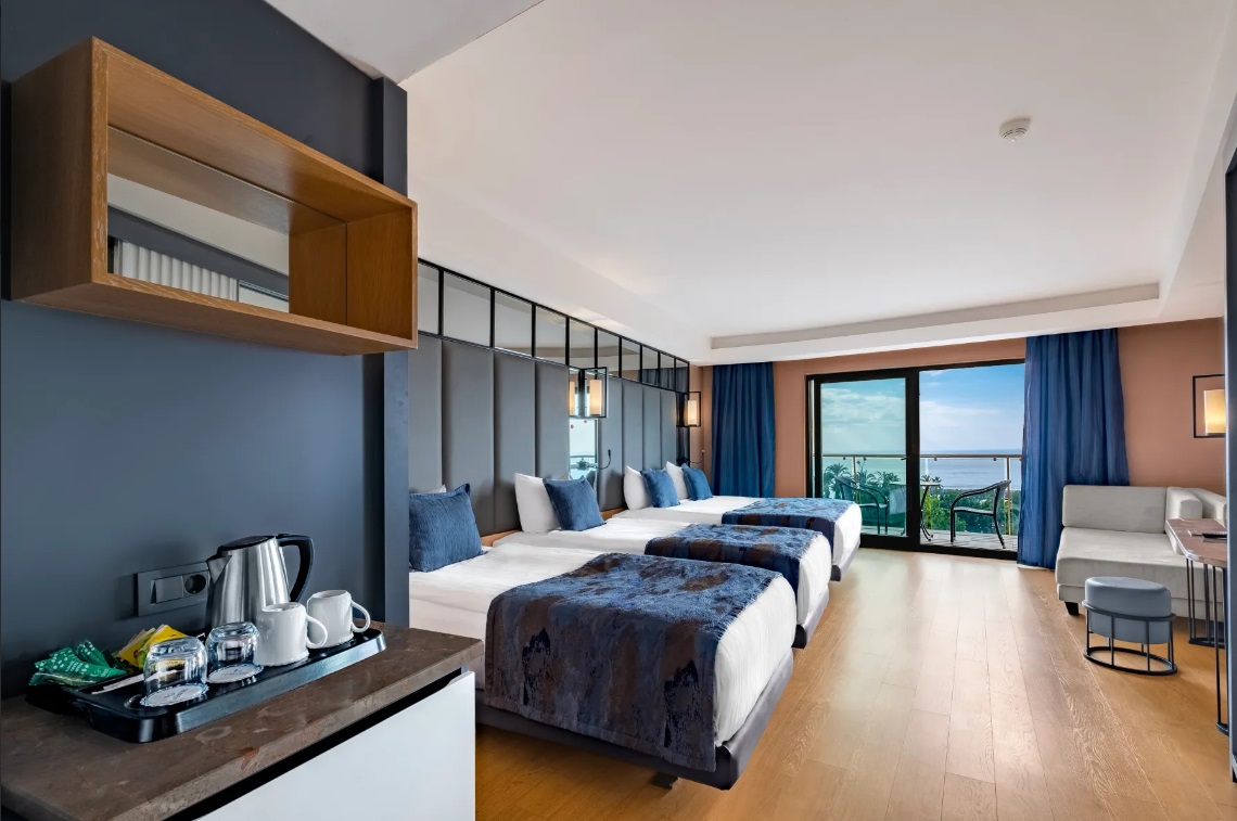 Superior Zimmer im Long Beach Resort Alanya | bis 4 Personen