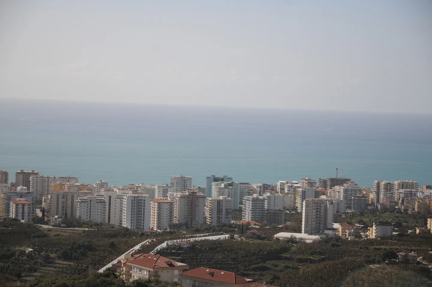 Villa in Alanya-Gold City, Meerblick, 3 Schlafzimmer, 3 Bäder, 2 Etagen