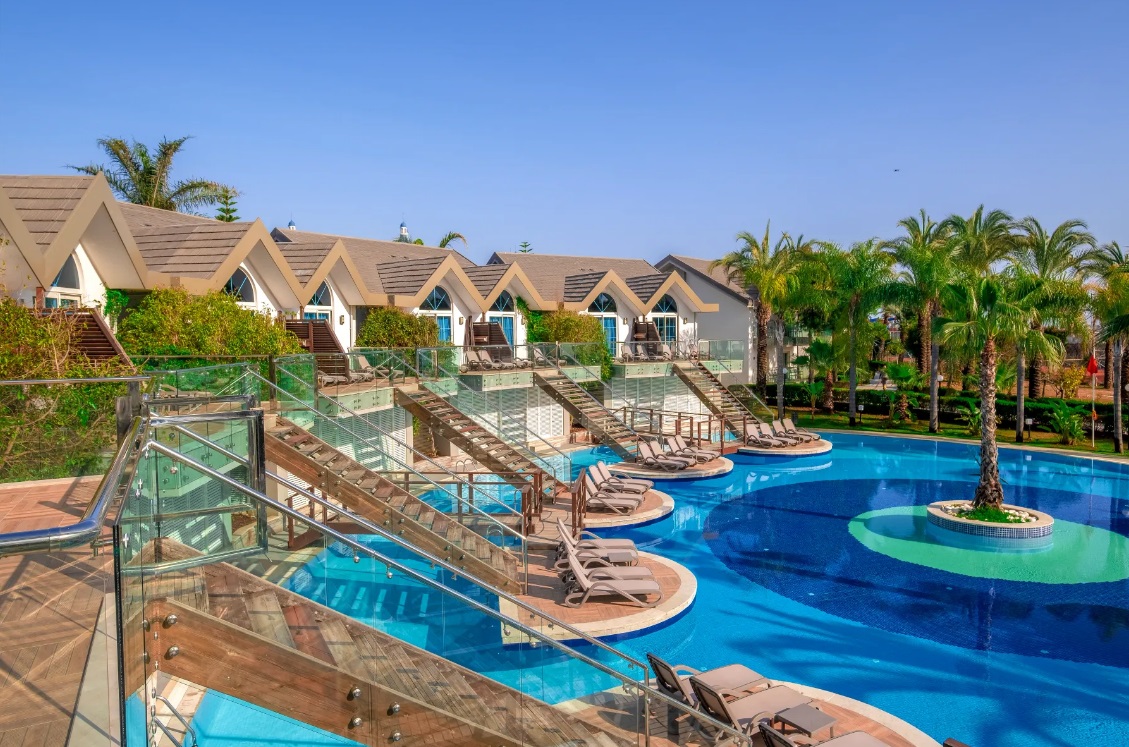 Kleine Villa - Obergeschoss - im Long Beach Resort Alanya | bis 7 Personen