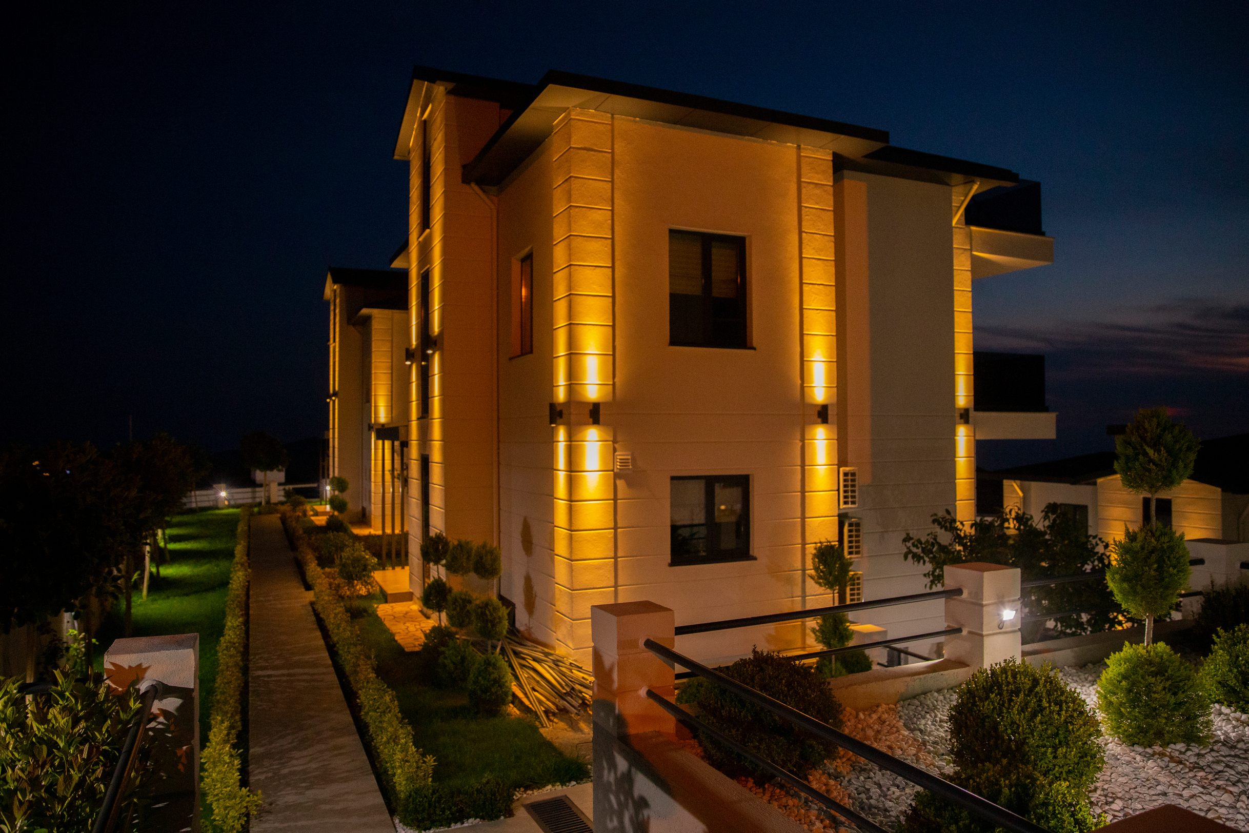 Villa N°11 über den Dächern von Alanya, Meerblick, 4 Etagen, 4 Schlafzimmer, 3 Bäder