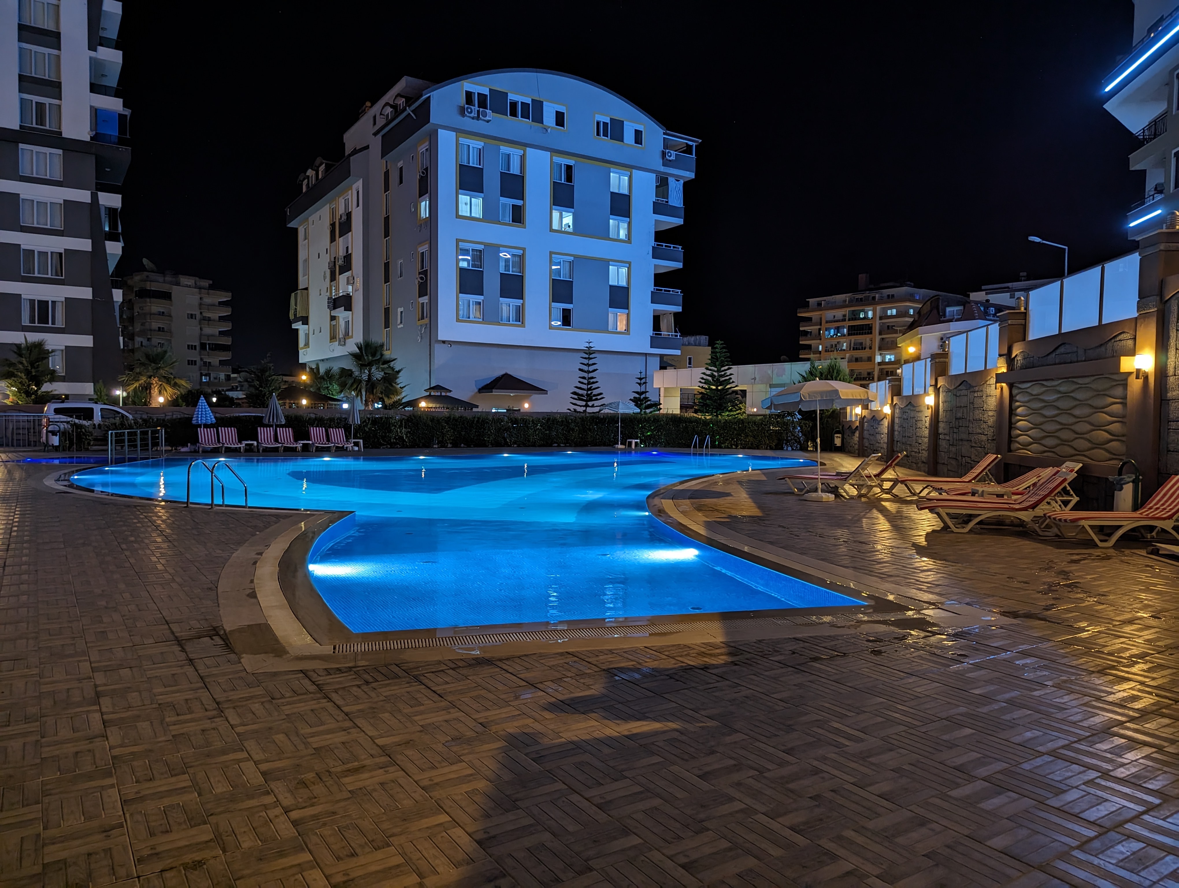 Apartment 65qm in Alanya, 1 Schlafzimmer, 1 Bad, Pool, 600 Meter zum Meer